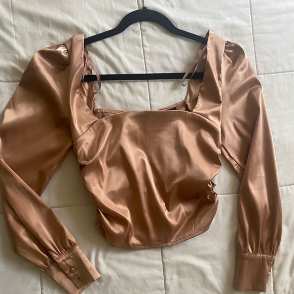 Satin Top - Picture 1 of 2